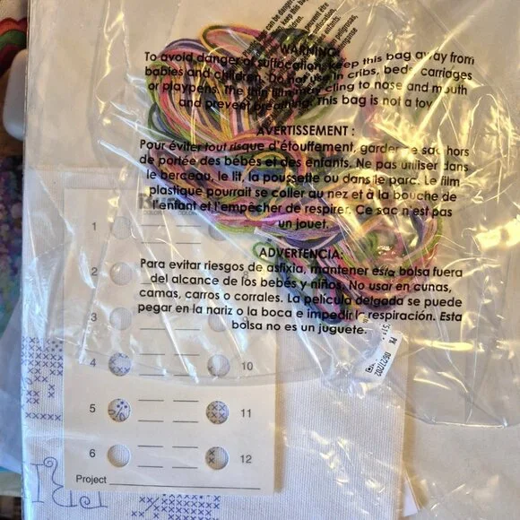 "Sister" Stamped Embroidery-Bucilla Kit 45832 -NEW - Picture 4 of 4